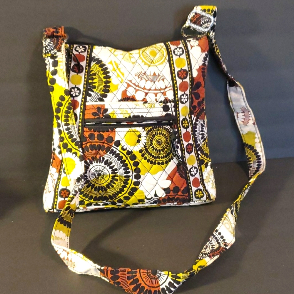 Vera Bradley "Hipster Crossbody " in Cocoa Moss
